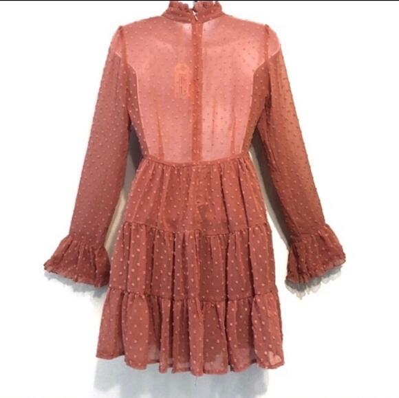 In The Beginnig I Bohemian Dress Size Small - Picture 3 of 5